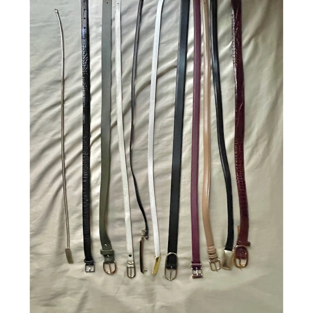 Set of 11 Belts – Coach, Ann Taylor & More